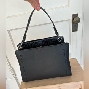 Black mid sized purse